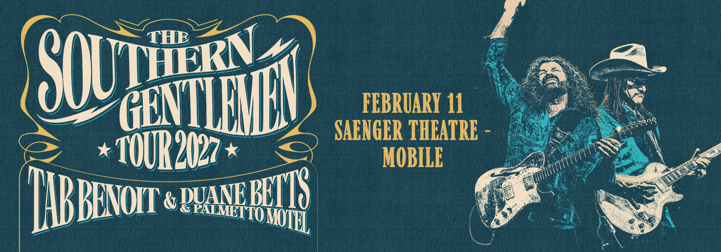 Tab Benoit w/ Duane Betts 'The Southern Gentlemen Tour'
