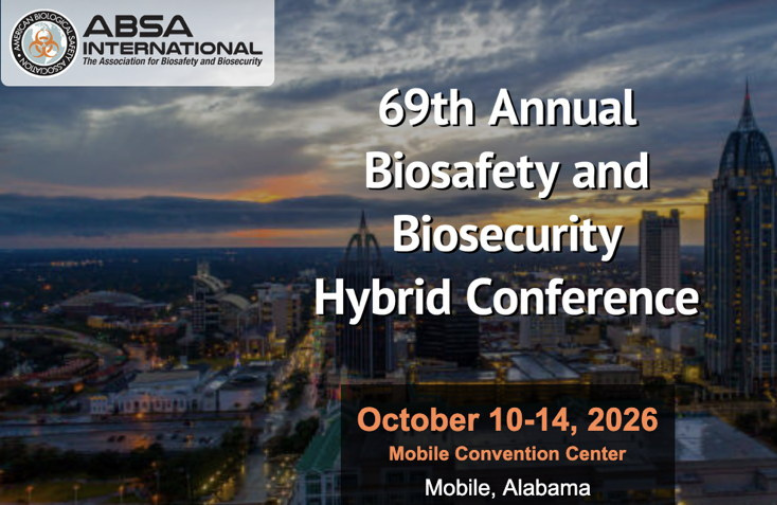 More Info for AMERICAN BIOLOGICAL SAFETY ASSOCIATION